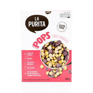 Cereal POPS 3 Maíces, 200g