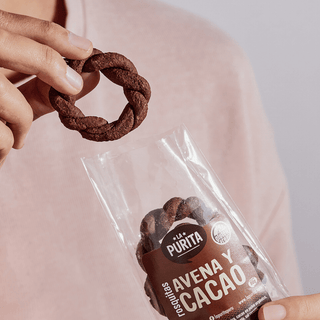 Rosquitas de Avena y Cacao, 80g